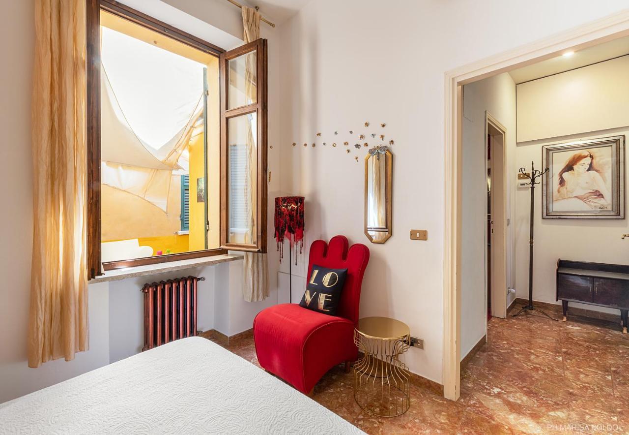 Billie'S Flat Red - Art & Design Apt In Verona Historic Centre Exterior foto
