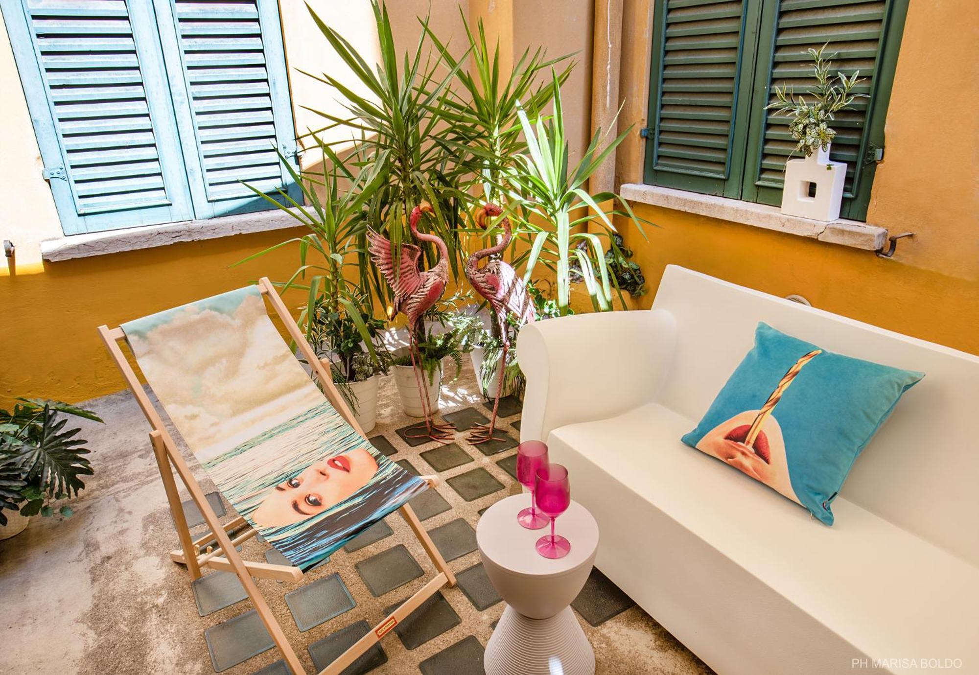 Billie'S Flat Red - Art & Design Apt In Verona Historic Centre Exterior foto